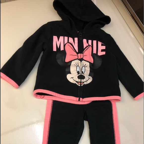 Disney Other - 💙2/$15 3-6 Mon DISNEY Minnie Mouse 2pc Outfit